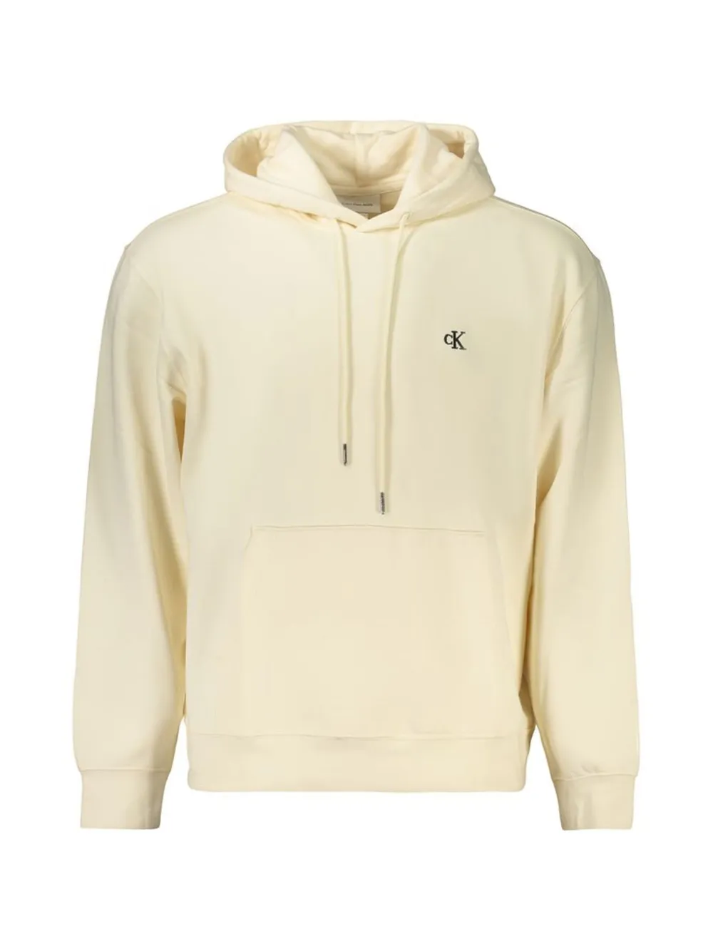 Calvin Klein Felpa Terry con cappuccio, coulisse e logo - Toni neutri