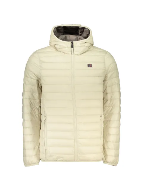 Norwegian Rain quilted hooded jacket