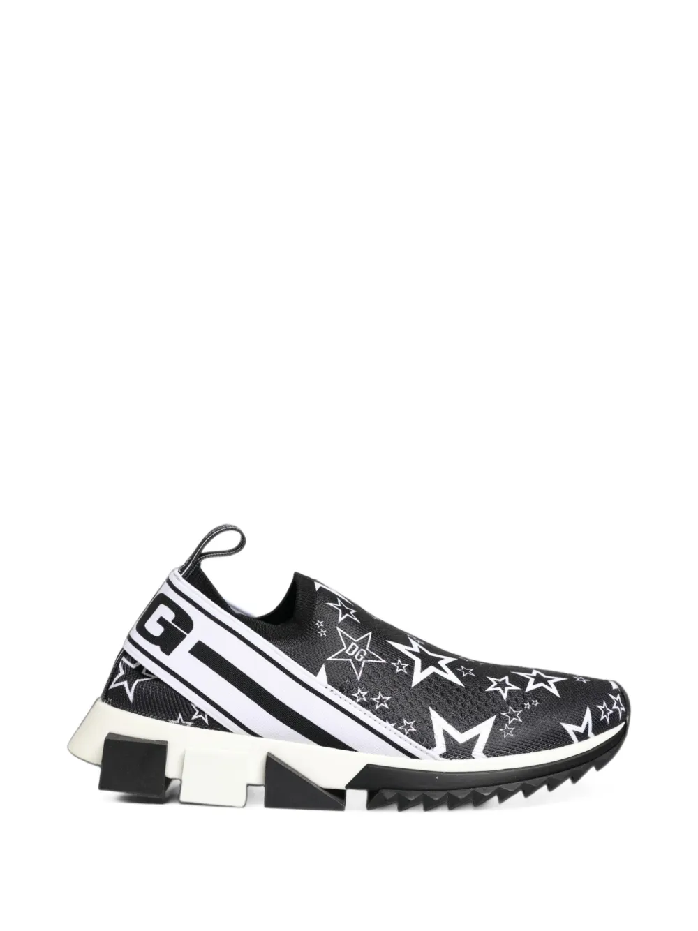 Dolce & Gabbana Sorrento star-print sneakers - Schwarz