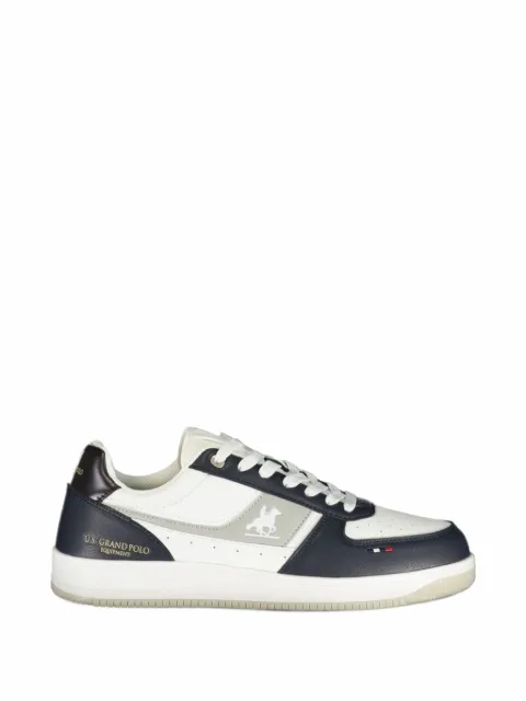 U.S. Grand logo-print panelled sneakers