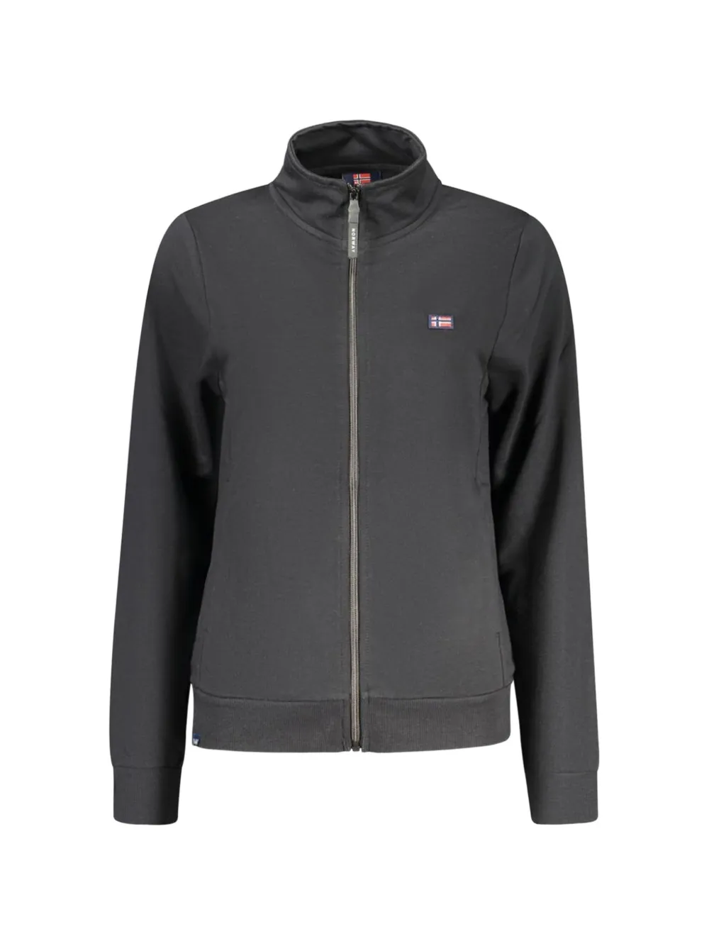 Norwegian Rain zip-up high-neck sweatshirt - Noir Norwegian Rain zip-up high-neck sweatshirt - Noir
