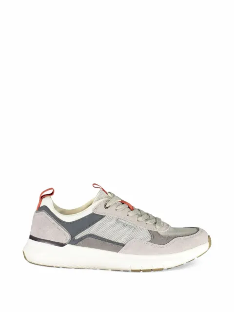 LUMBERJACK panelled mesh-detail sneakers
