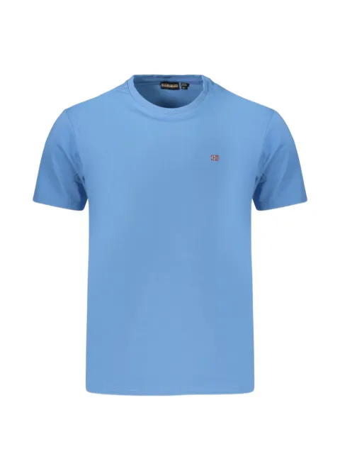 Napapijri logo-embroidered t-shirt
