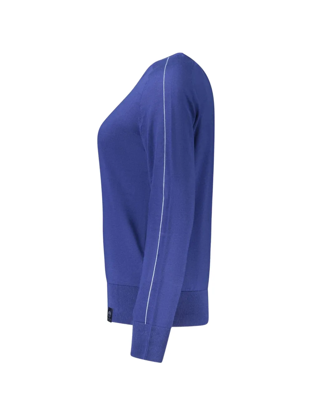 North Sails split-neck sweater Blauw