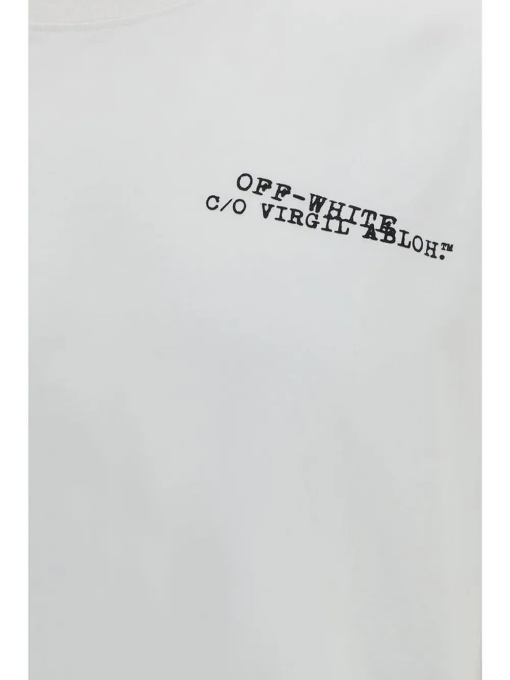 Off-White Type Arrow Skate T-shirt Wit