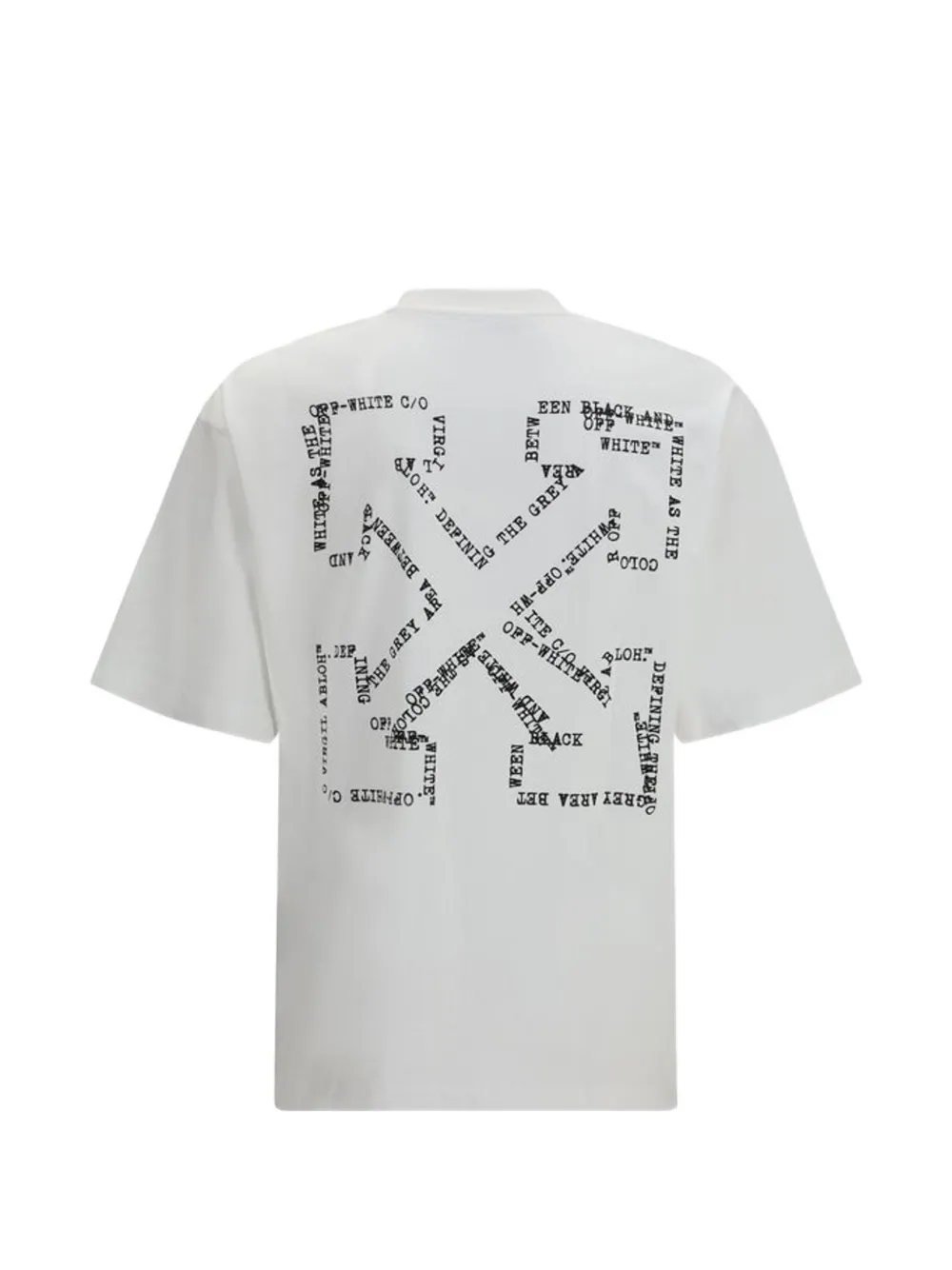 Off-White Type Arrow Skate T-shirt Wit