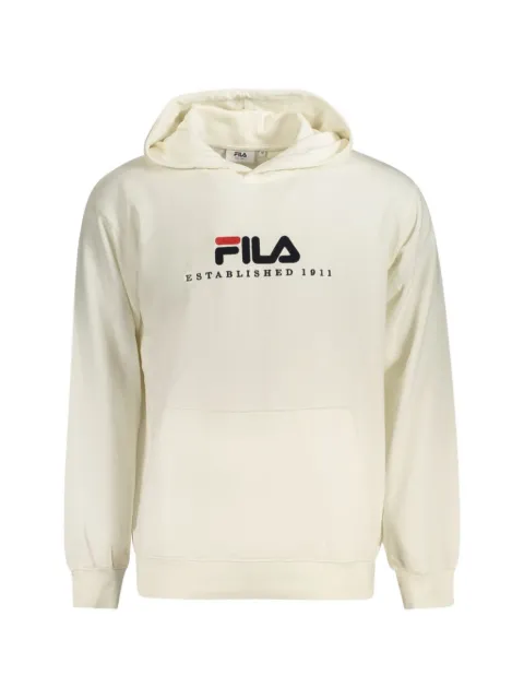 Fila logo-print cotton hoodie