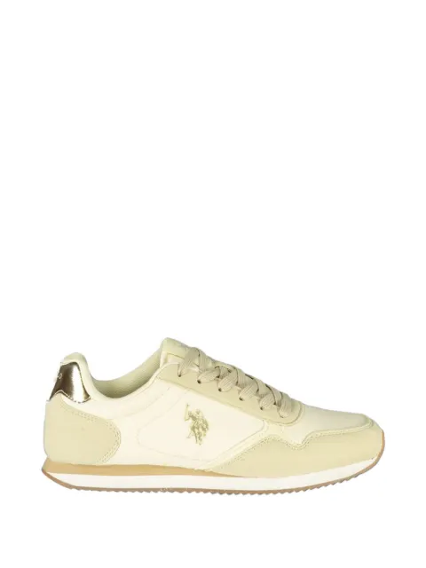 U.S. POLO ASSN. logo-patch panelled sneakers