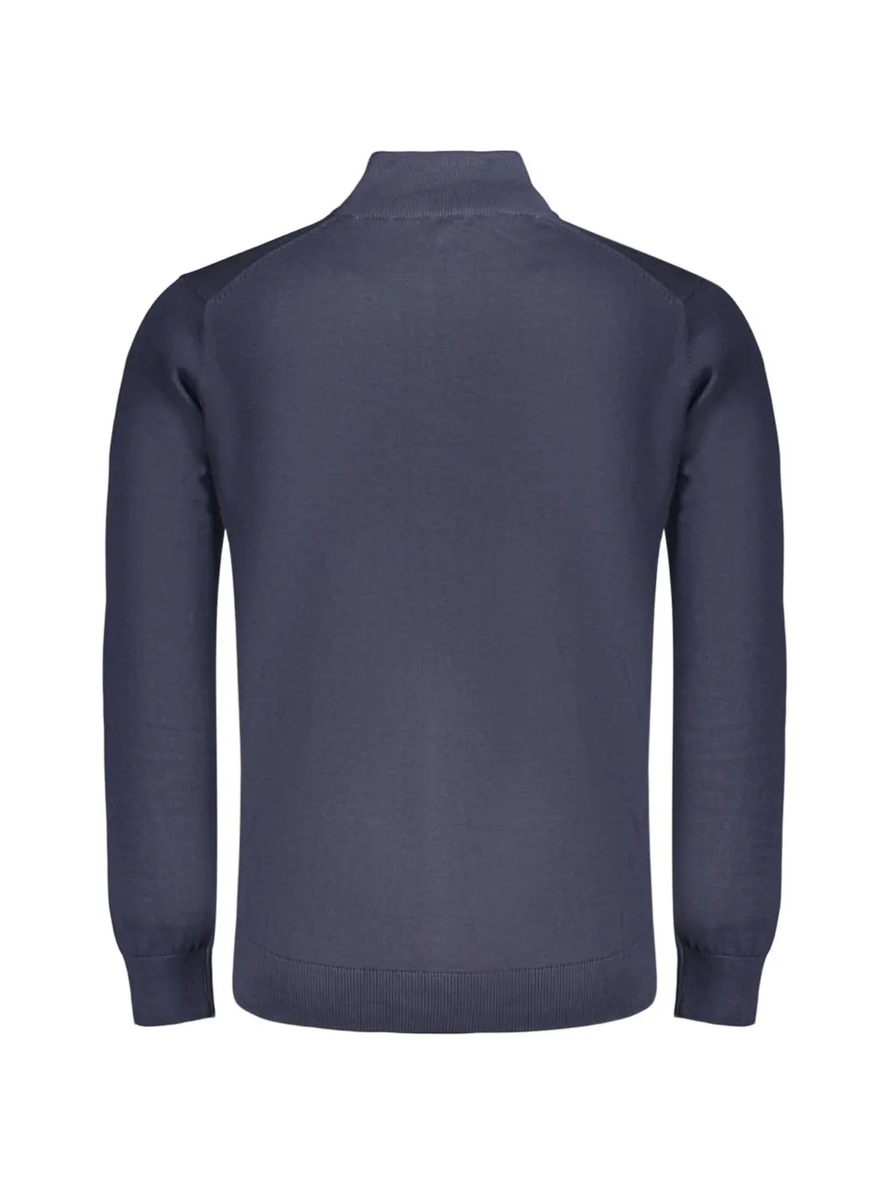 Norwegian Rain zip-up logo-patch sweatshirt Blauw
