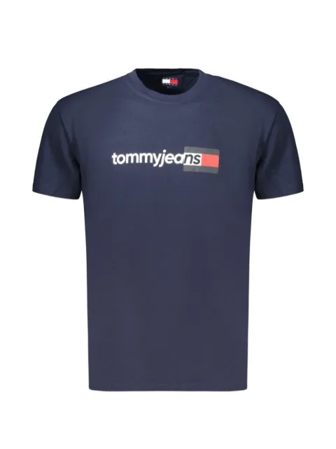 Tommy Jeans t-shirt en coton DNA à logo imprimé