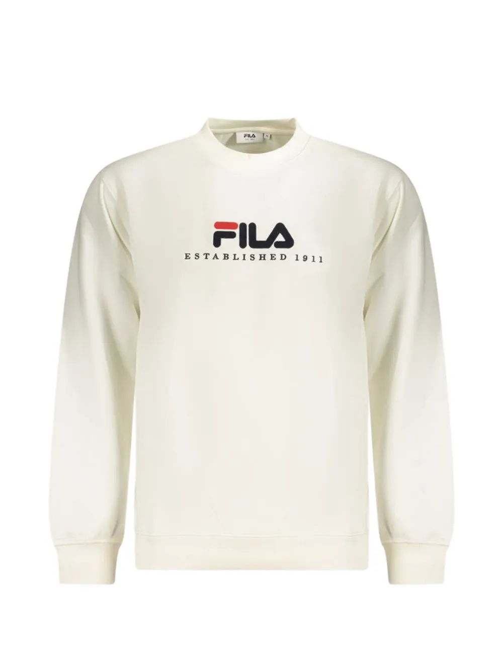 Fila logo-print long-sleeve sweatshirt Wit