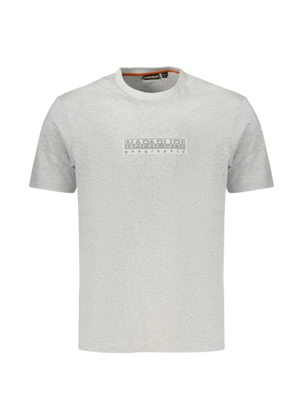Napapijri Napapijri Geographic box logo-print T-shirt - Grigio