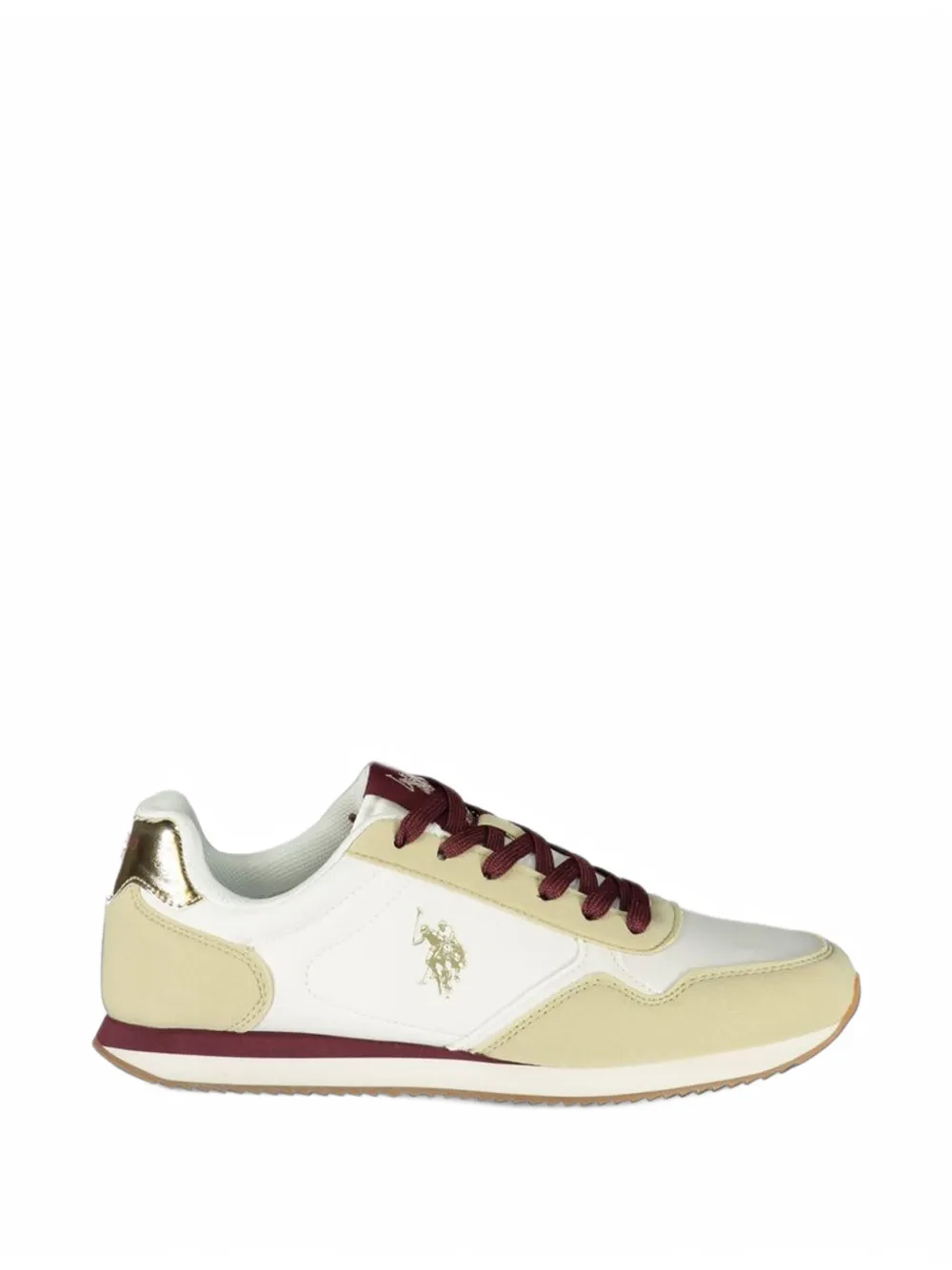 Polo Ralph Lauren logo-embroidered panelled sneakers - Weiß