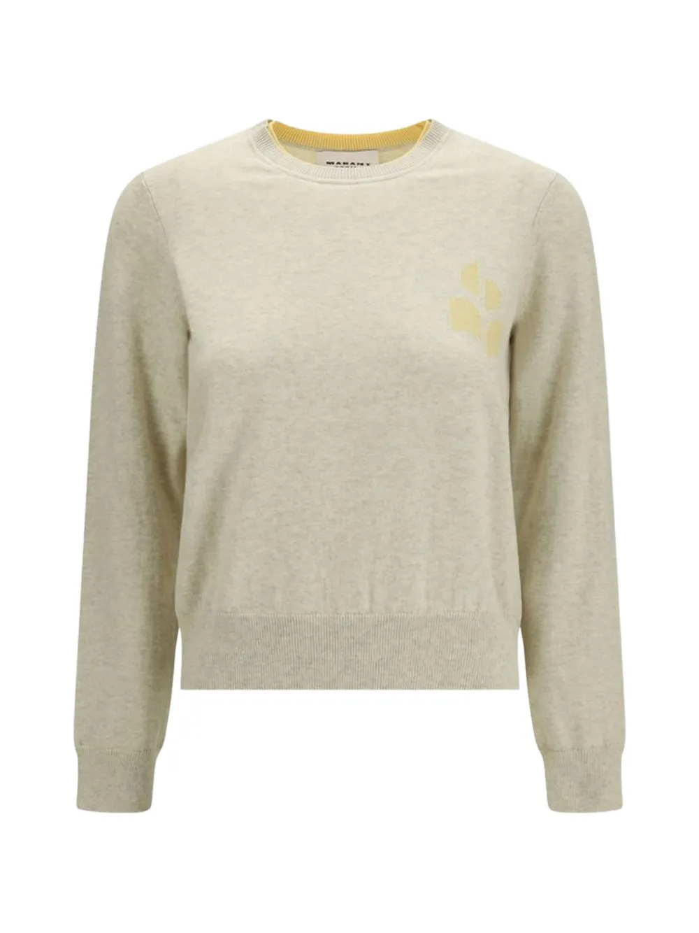 MARANT ÉTOILE logo-detail wool sweater - Nude