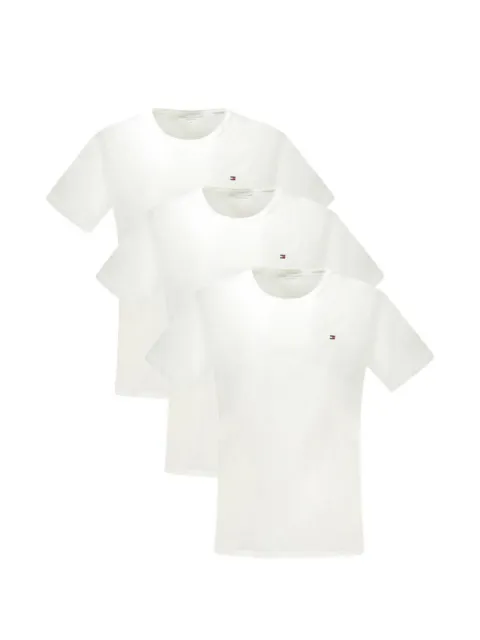 Tommy Hilfiger logo-embroidered T-shirts (set of three)