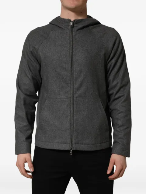 Dolce & Gabbana hooded raglan-sleeve jacket