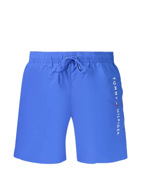 Tommy Hilfiger logo-print drawstring swim shorts
