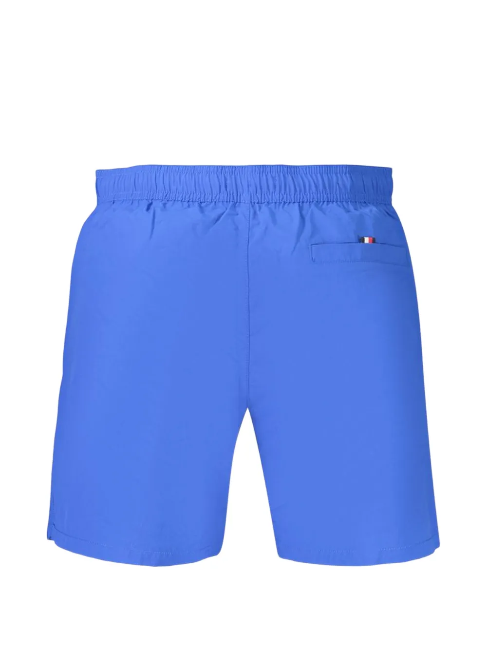 Tommy Hilfiger logo-print drawstring swim shorts Blauw
