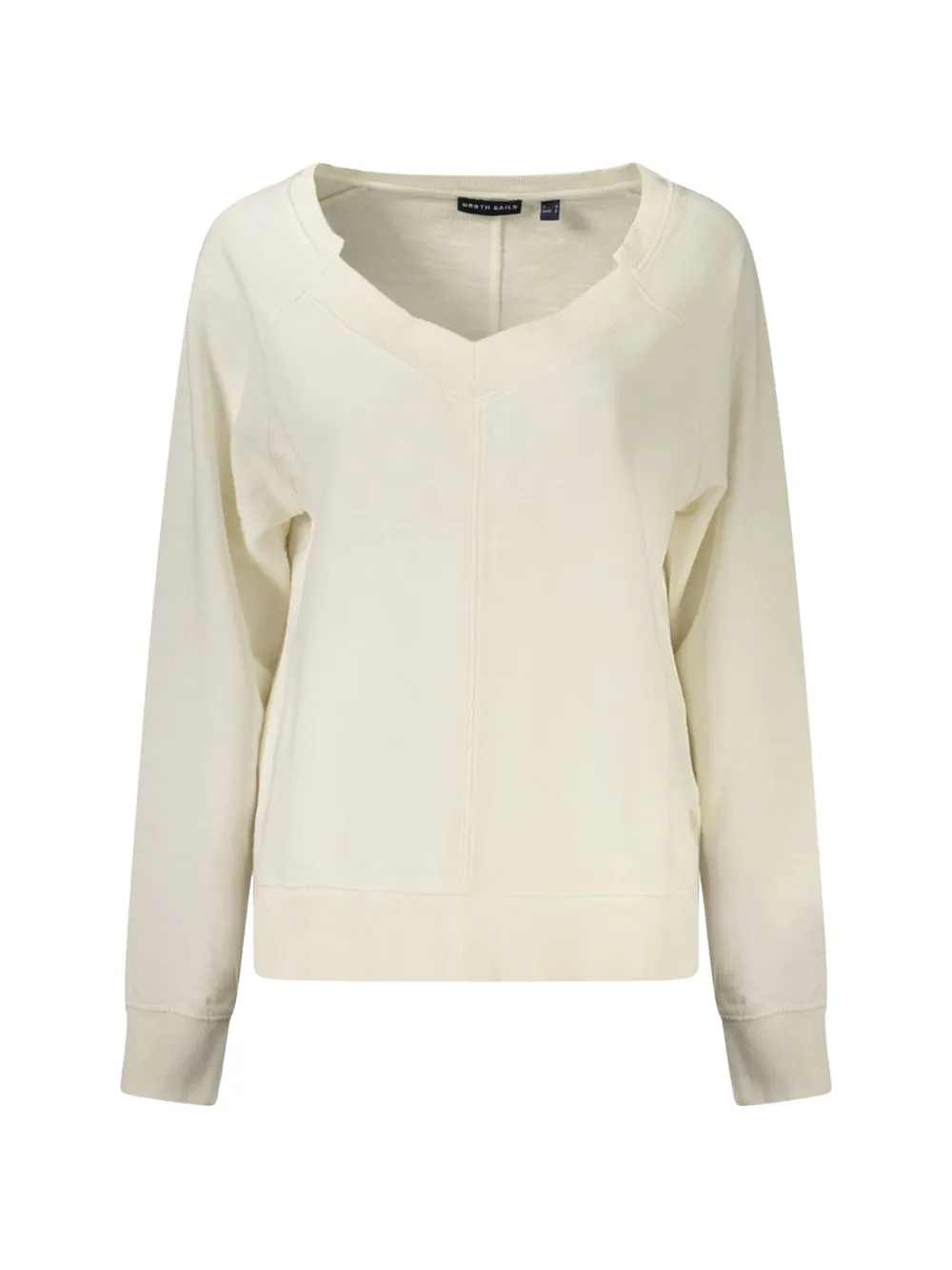 North Sails V-neck raglan-sleeve sweatshirt Beige