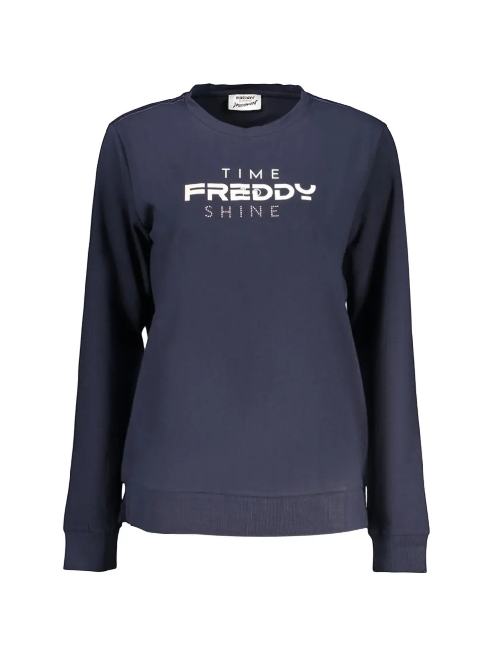 FREDDY Time Shine logo-print sweatshirt - Blau