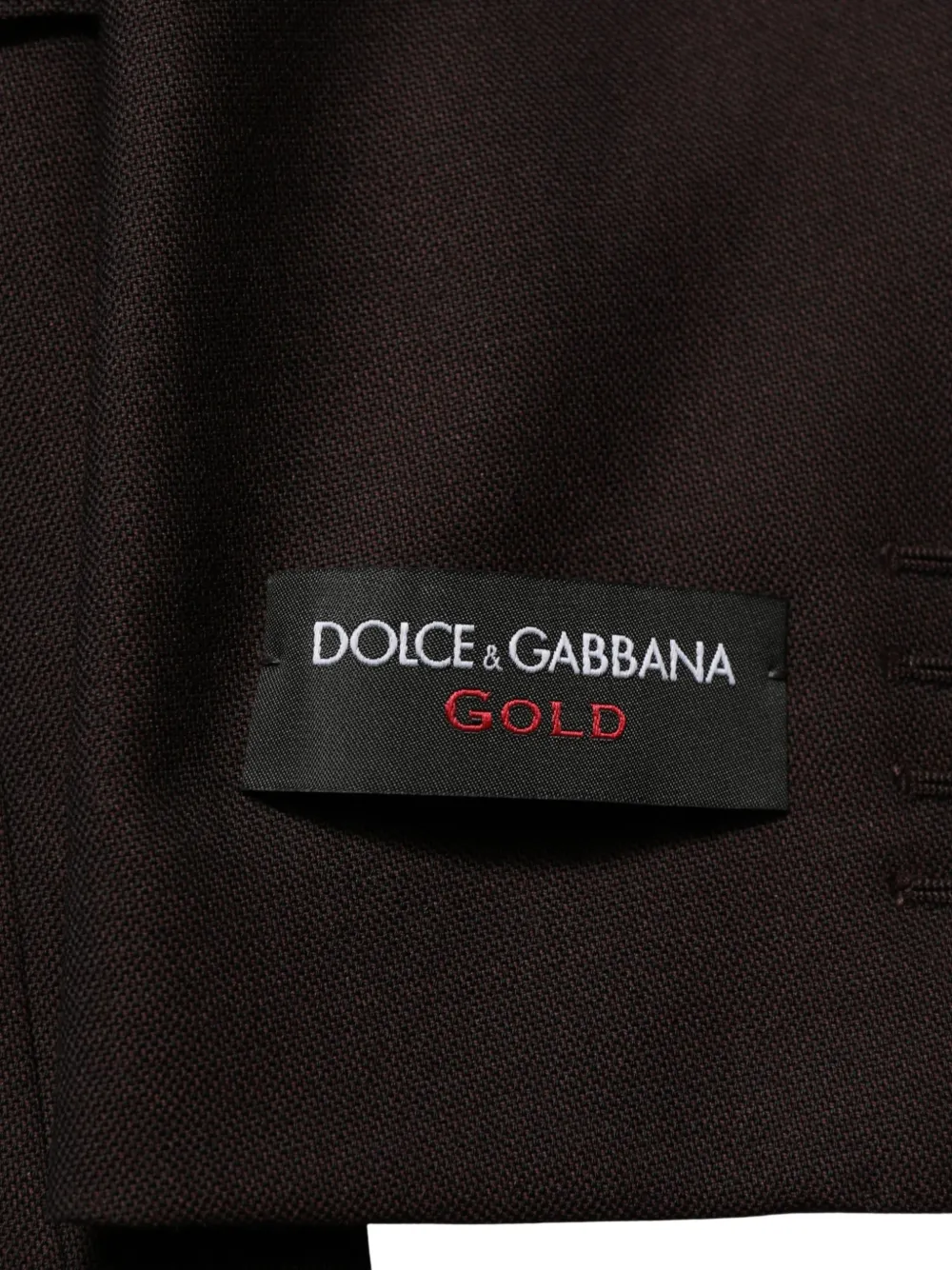 Dolce & Gabbana single-breasted jacket Bruin