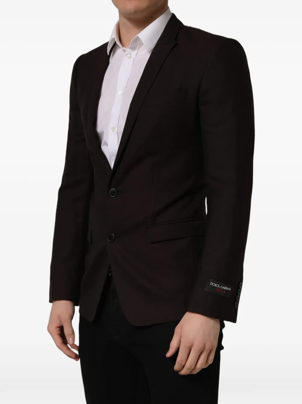 Dolce & Gabbana single-breasted jacket Bruin