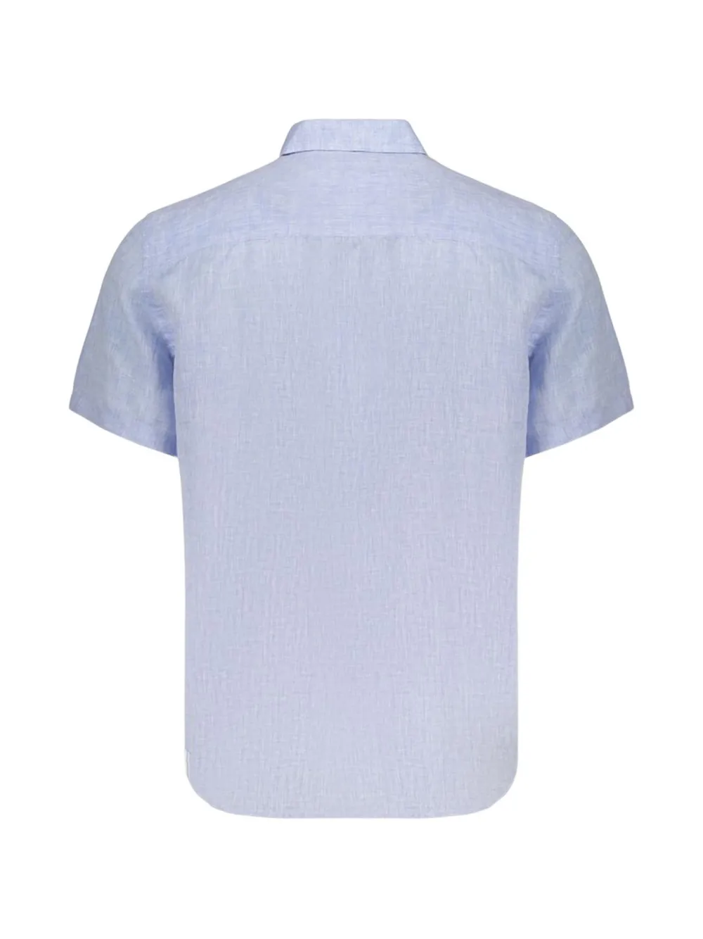 North Sails short-sleeve linen shirt Blauw
