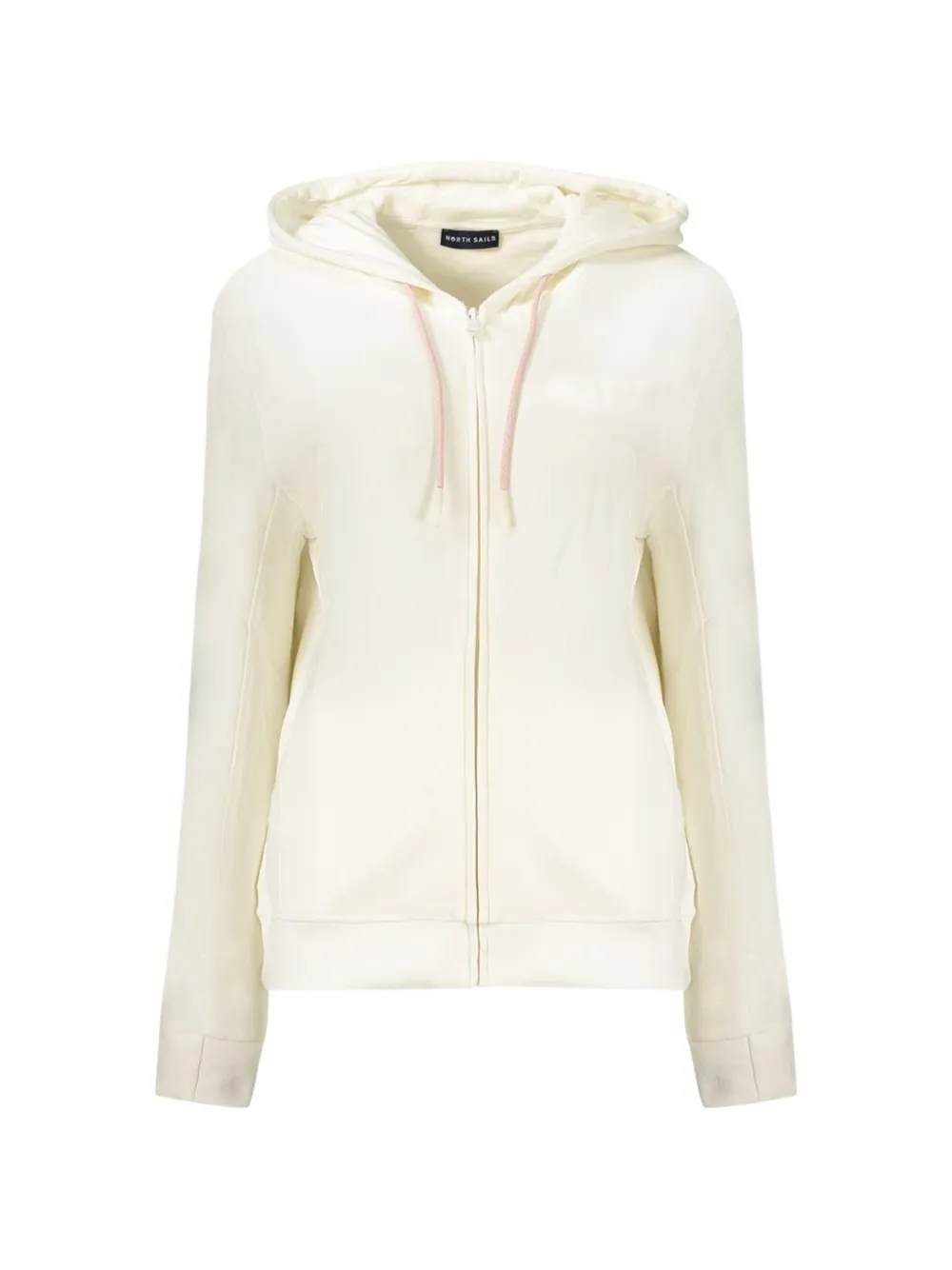 North Sails long-sleeve zip-up hoodie Wit