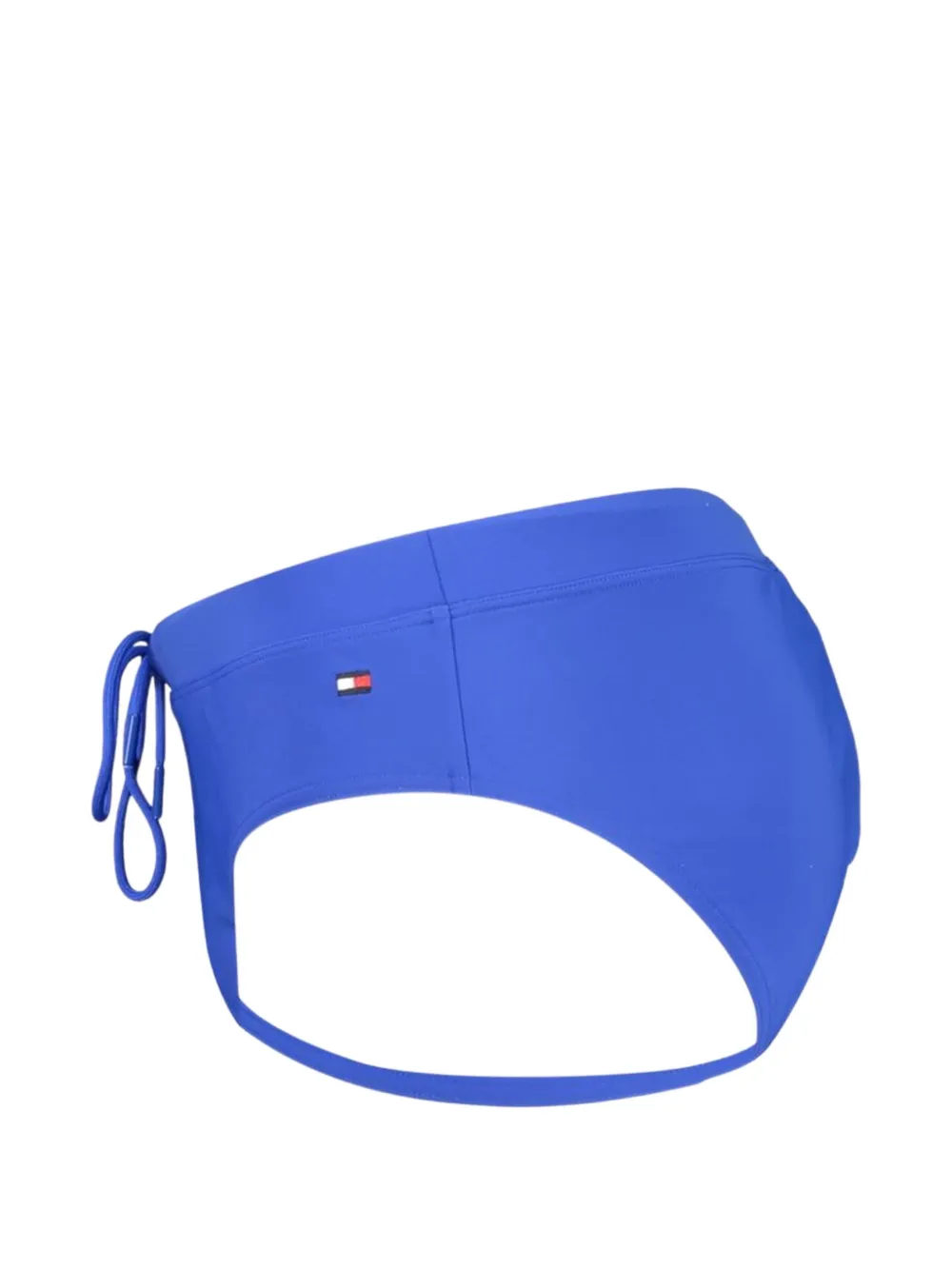 Tommy Hilfiger logo-patch drawstring swim briefs Blauw