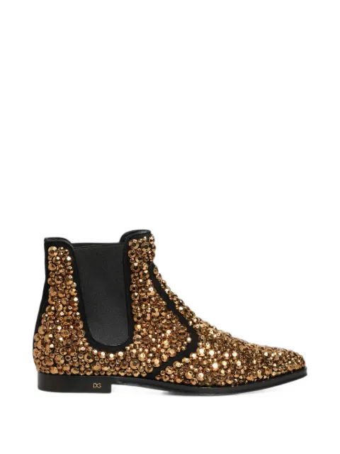 Dolce & Gabbana embellished Chelsea ankle boots