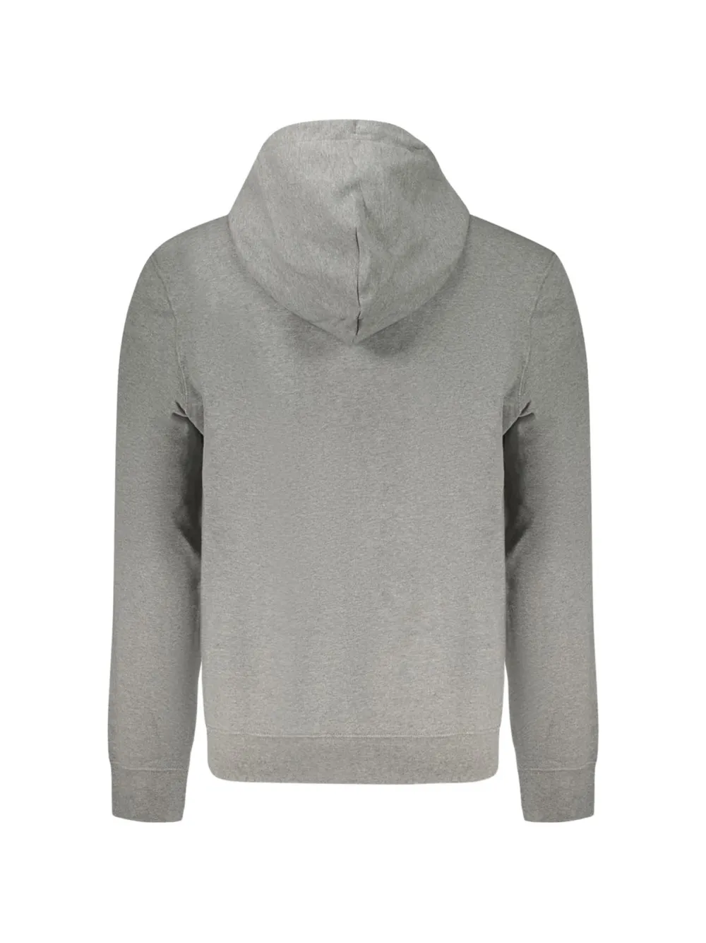 Calvin Klein logo-print drawstring hoodie Grijs