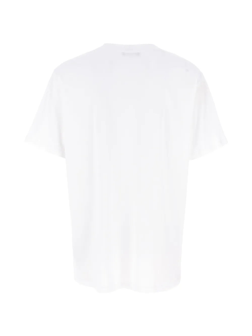 Balmain logo-print cotton T-shirt Wit