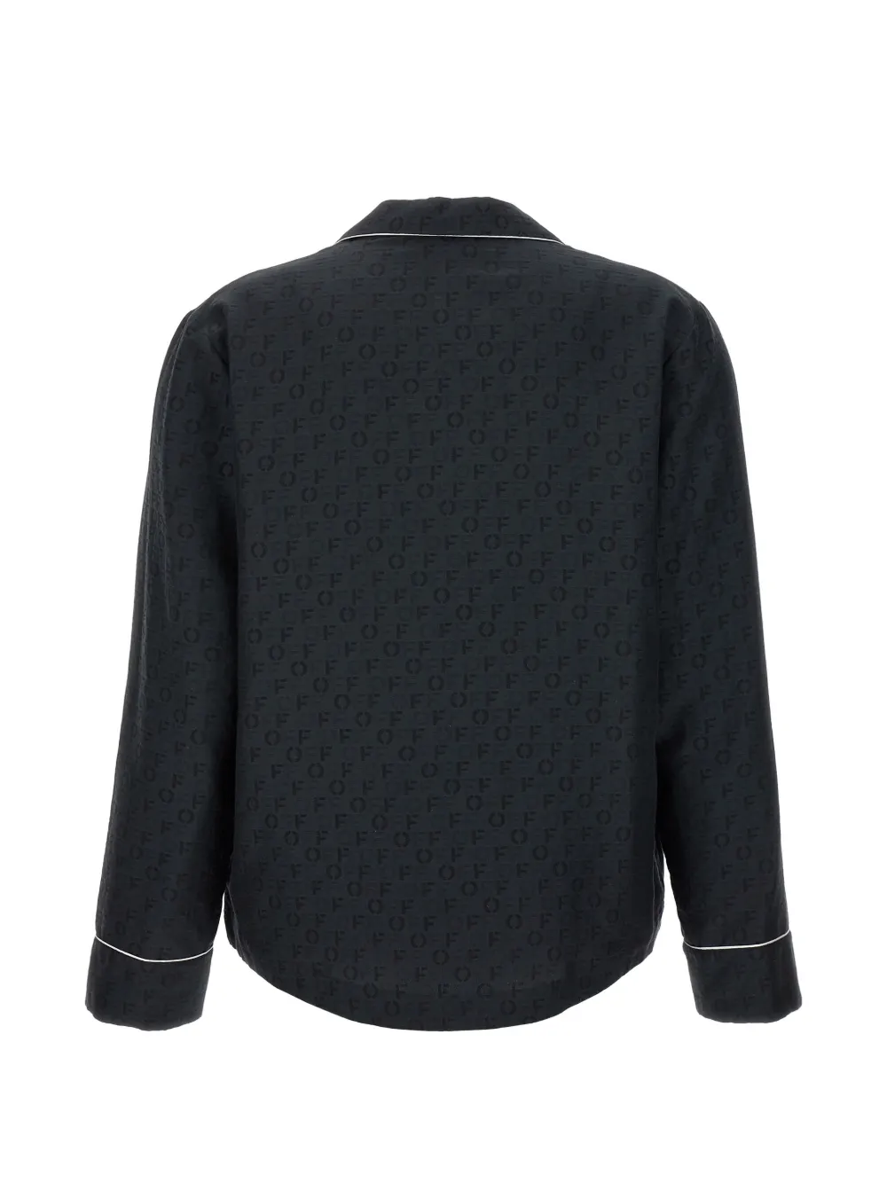 Off-White Zijden blouse Zwart