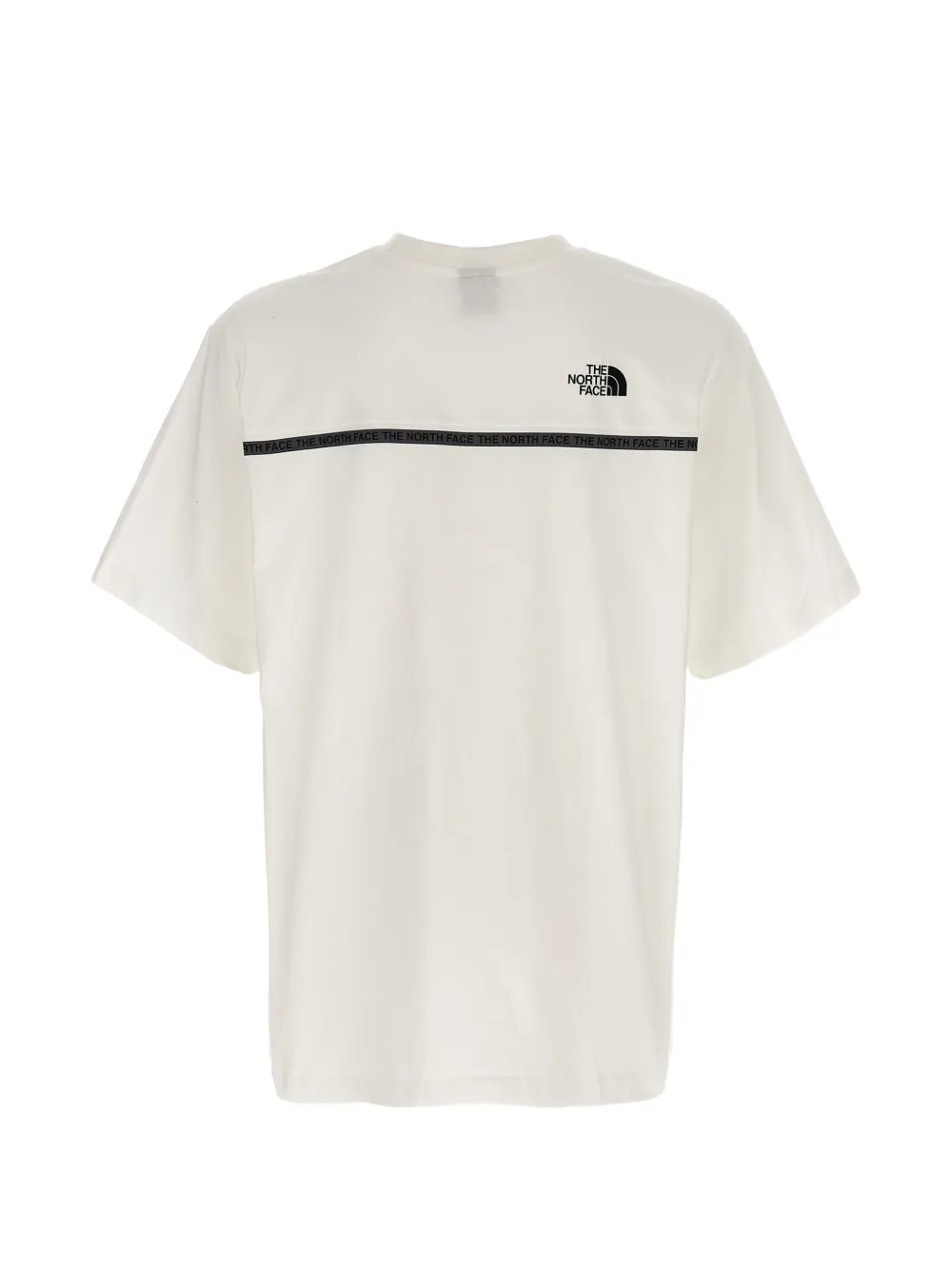 The North Face Katoenen T-shirt met logoprint Wit