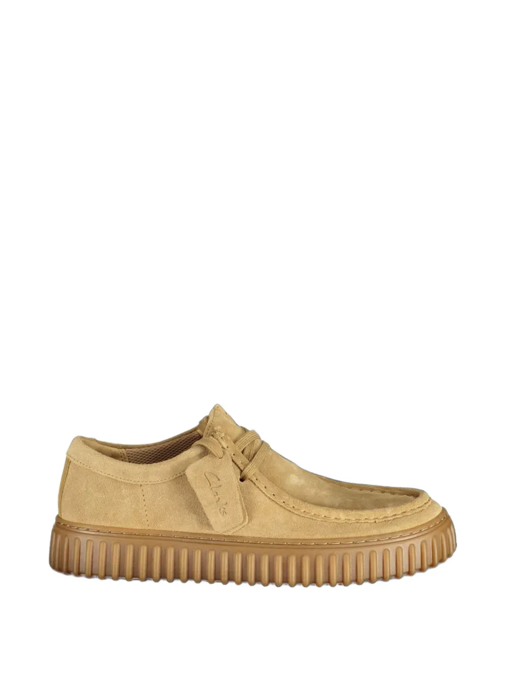 Clarks Torhill Lo suede-finish desert boots - Brown