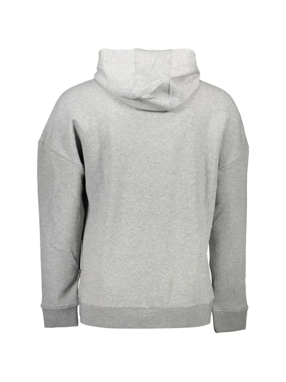 Plein Sport logo-print drop-shoulder hoodie Grijs
