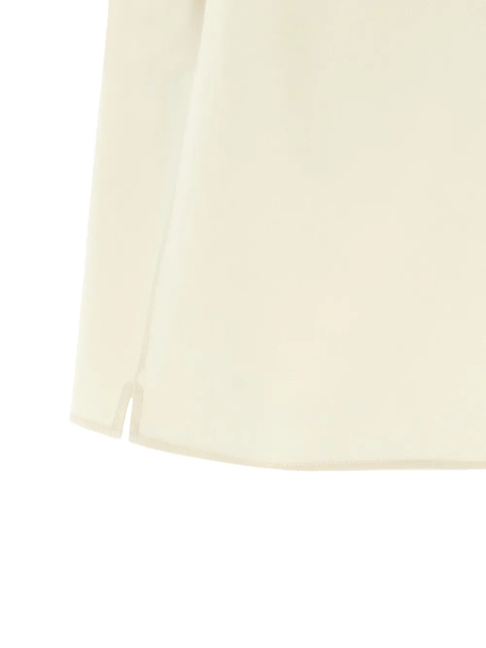 Ferragamo short-sleeve cotton shirt Beige
