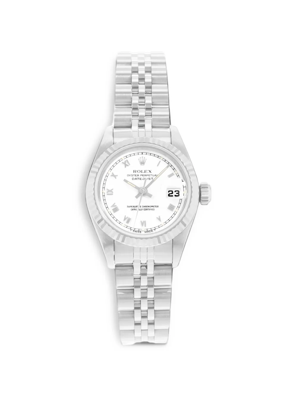 Rolex 1996 Datejust 26mm Watch In Silver