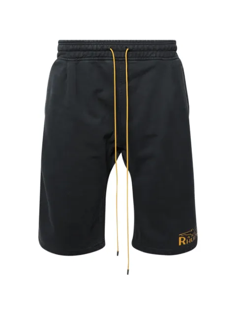 RHUDE drawstring track shorts