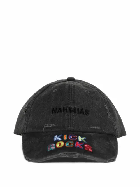 Nahmias Kick Rocks distressed cap