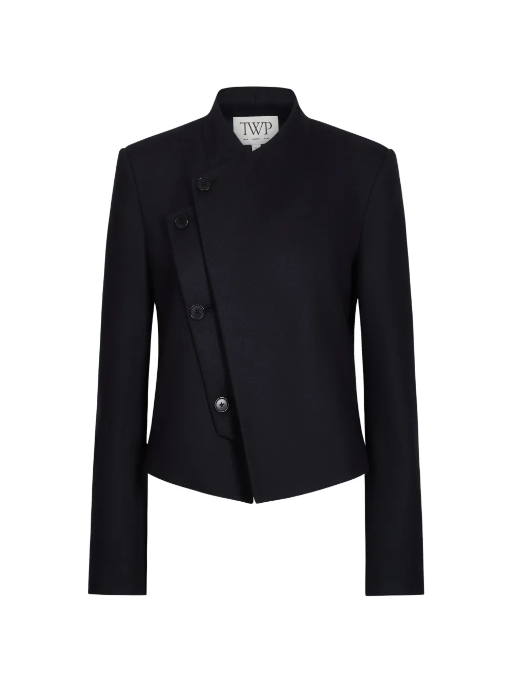 TWP Oli Blazer mit asymmetrischem Verschluss - Blau