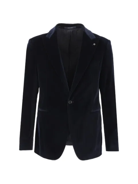 Tagliatore blazer de terciopelo con solapas de pico