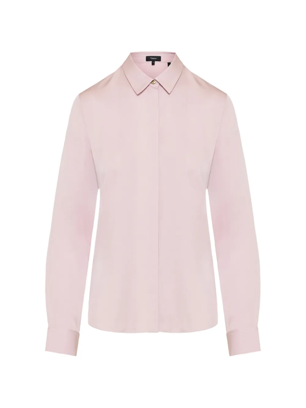 Theory Georgette getailleerde blouse Roze