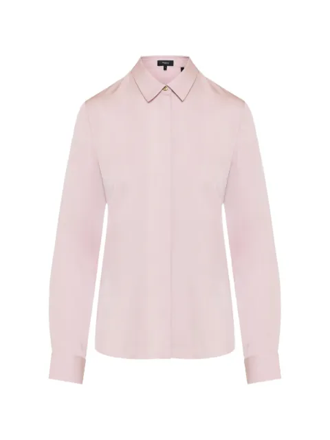 Theory Georgette fitted shirt