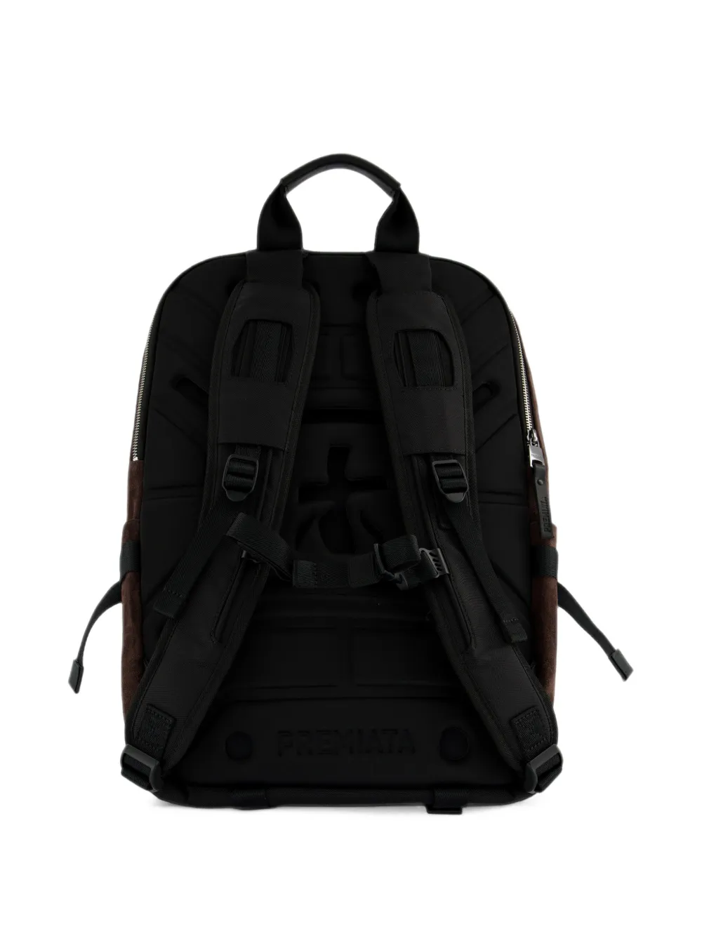 Premiata suede-panelled backpack Bruin