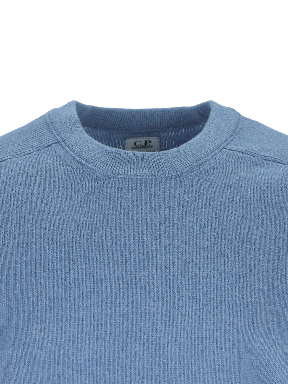 C.P. Company Lens-detail sweater Blauw