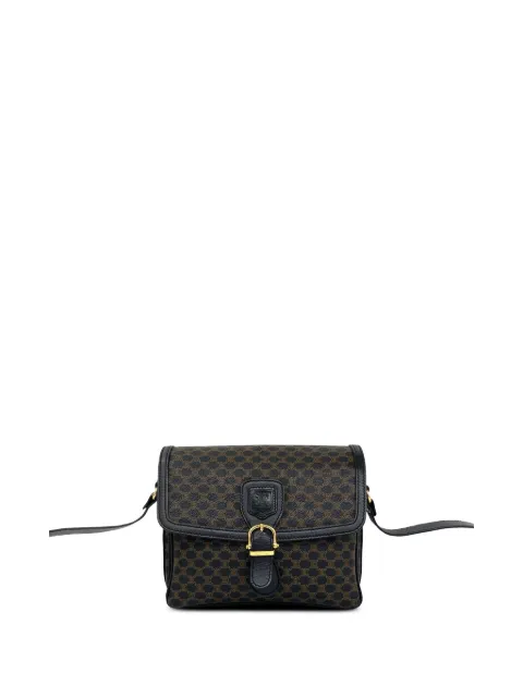 Celine Pre-Owned 1998 Macadam Coated Canvas crossbody bag