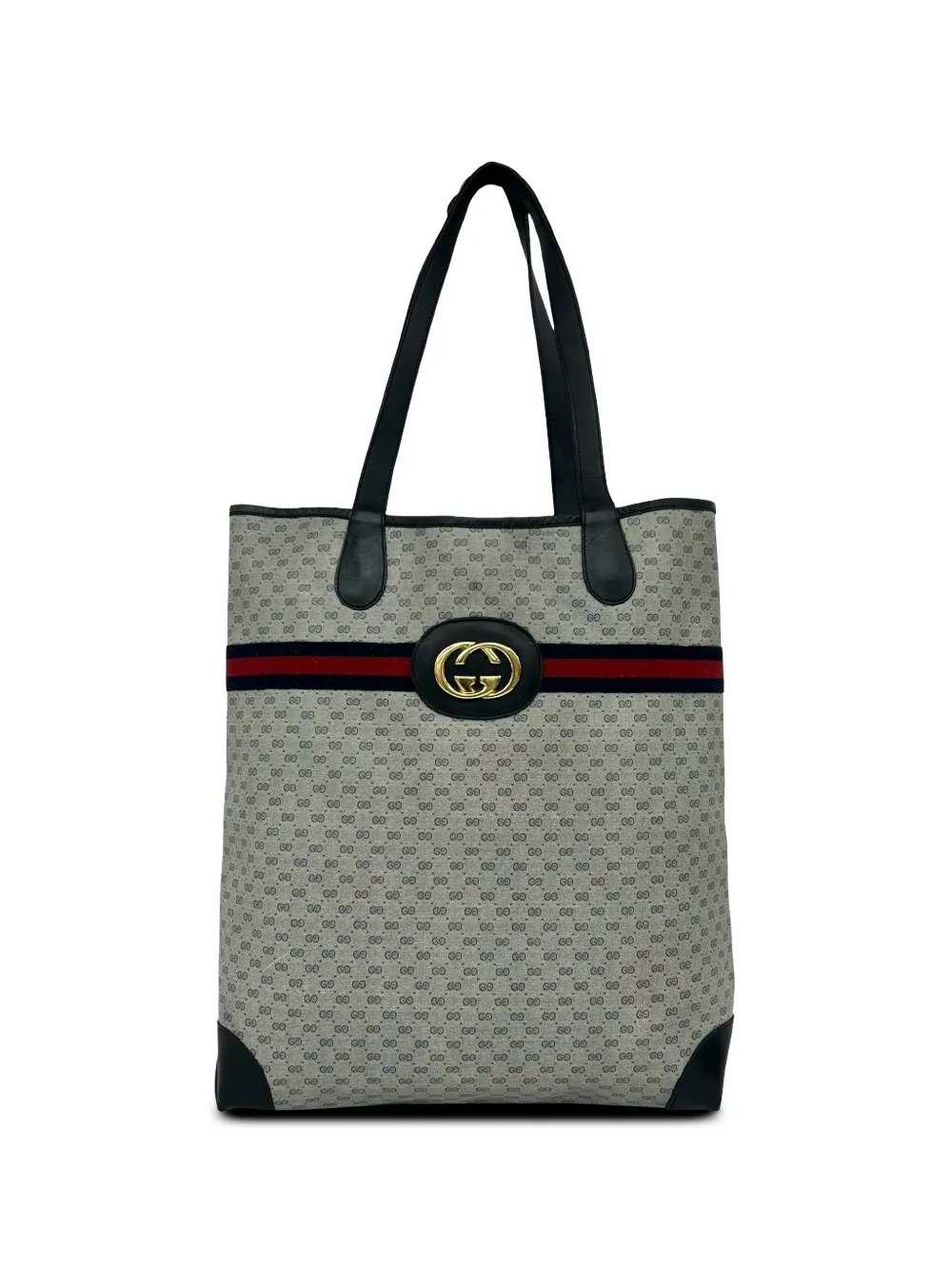 Gucci Pre-Owned 20th Century Micro GG Supreme Web tote bag - Grau