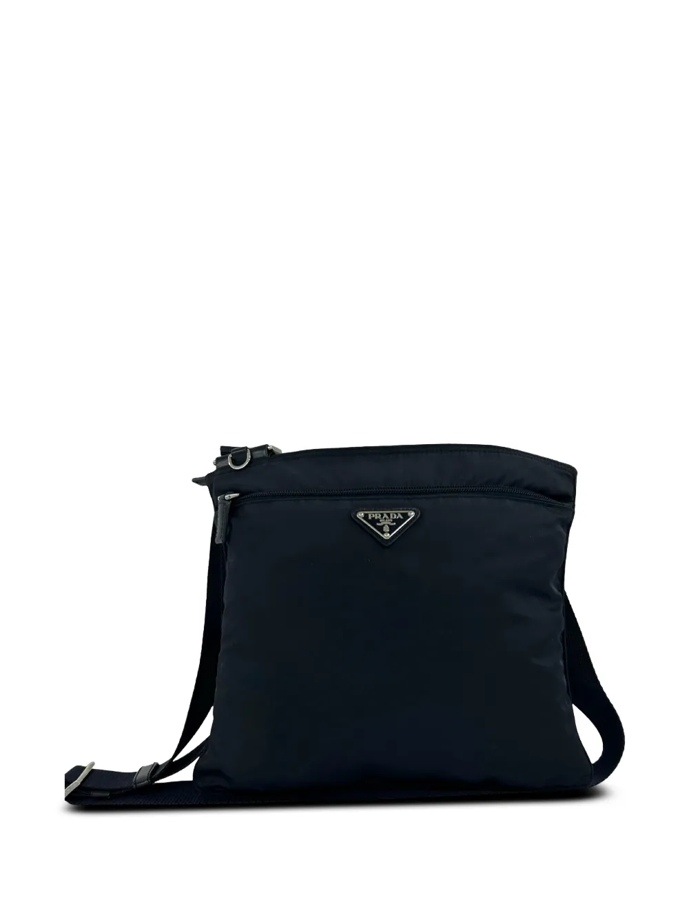 Prada Pre-Owned 2013-2026 Tessuto Zip Top crossbody bag - Blu