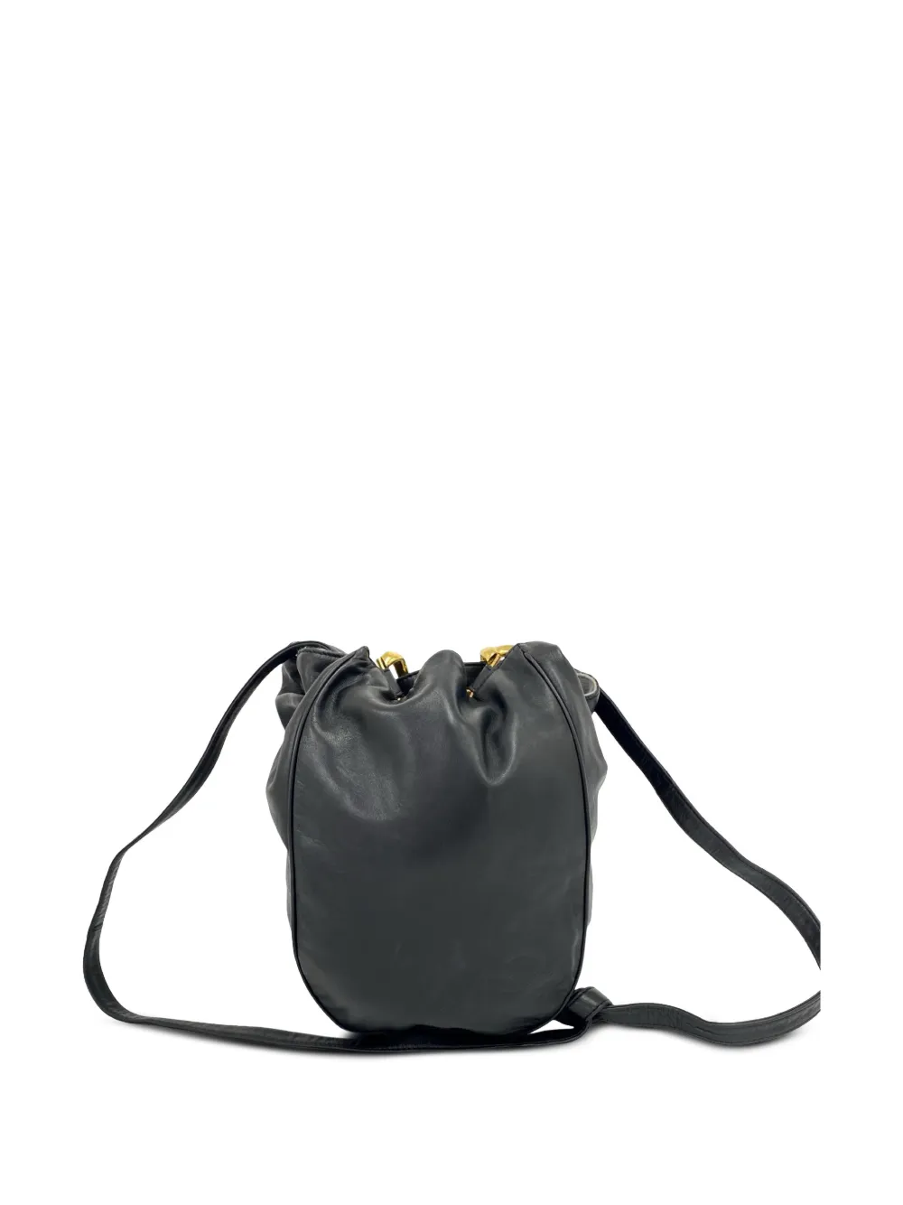 Loewe Pre-Owned 2000-2026 Leather bucket bag - Schwarz